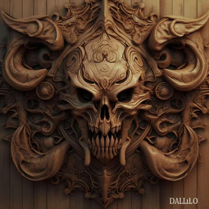 Games (st diablo 3, GAMES_19967) 3D models for cnc